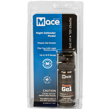 Mace Pepper Spray Night Defender Mk-Iii Light